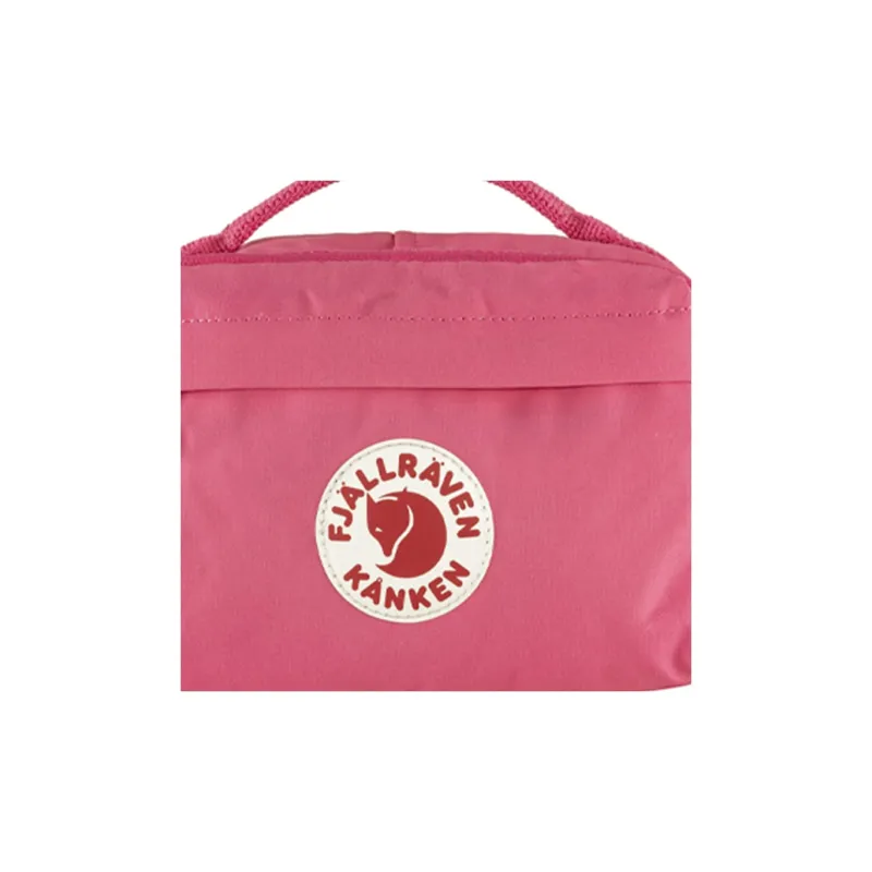 Fjallraven Kanken Polyester Fabric Fanny Pack Crossbody Bags Small Size Unisex Flamingo Pink-4