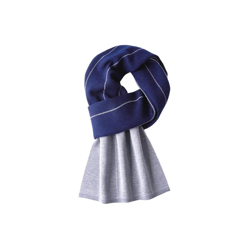 Red bean Knit Scarves Men-5