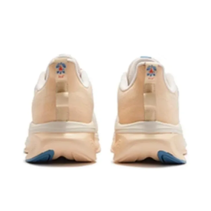 361° Anti Slip Wear Resistant Low Top Running Shoes Men's Beige Brown-2