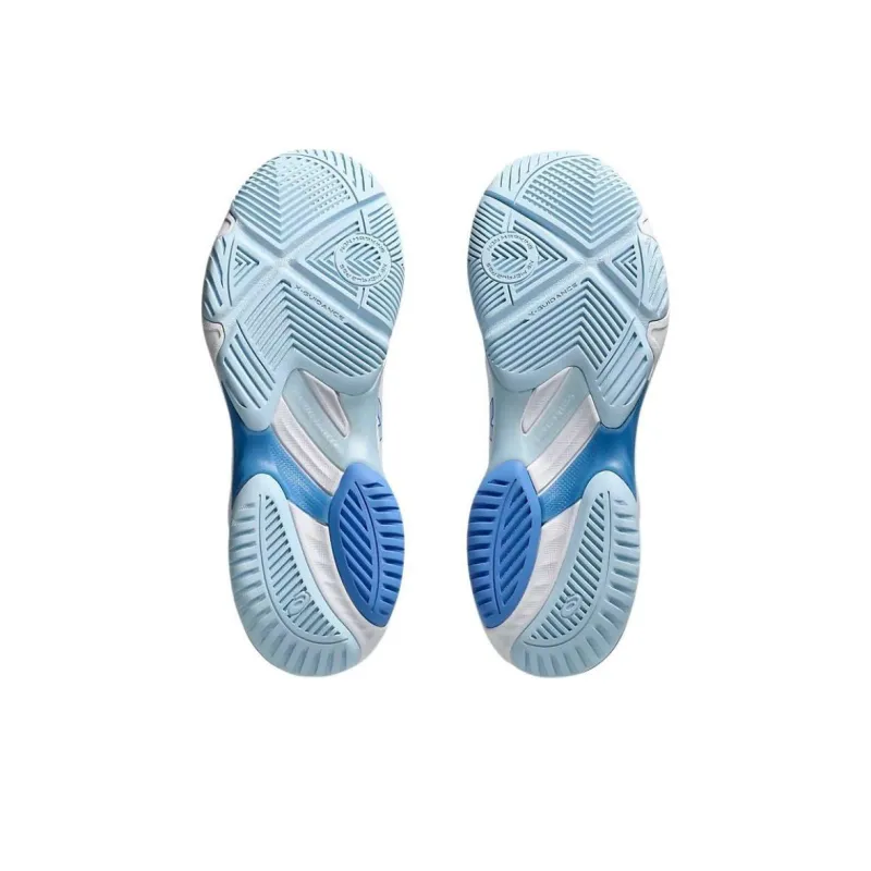 Asics Netburner Ballistic Ff 3 White Blue Coast Women's-4
