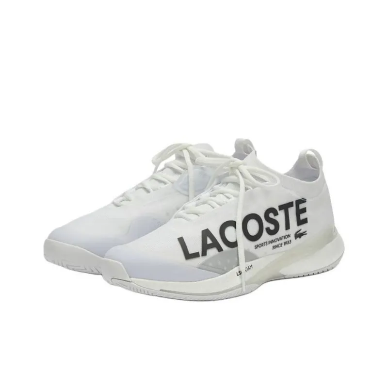 LACOSTE Low Top Tennis Shoes Men's White-2