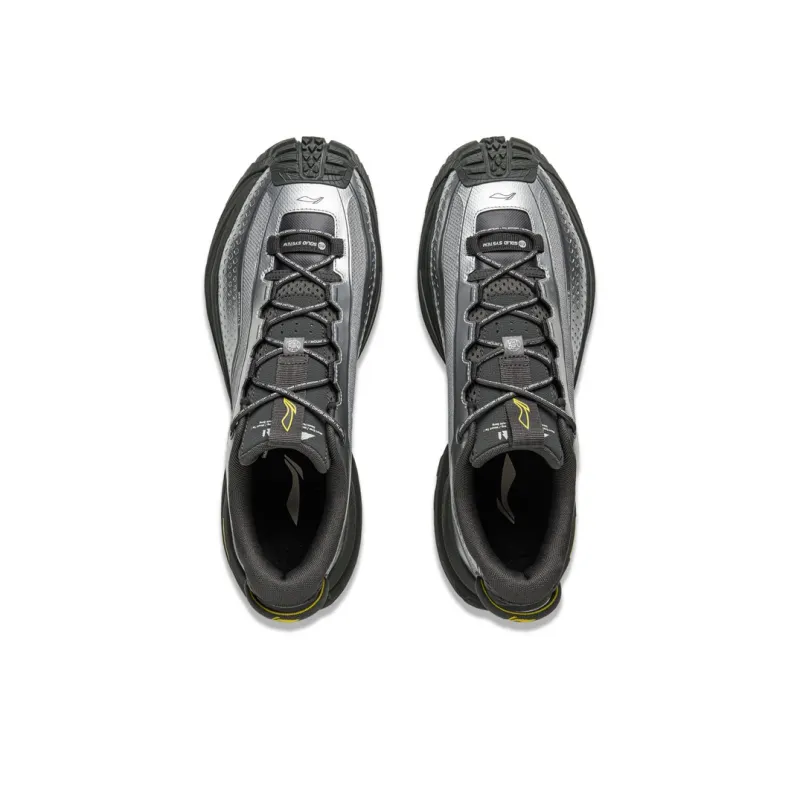 LiNing CF Su Xingchuan Low Top Outdoor Trekking Shoes Unisex Silver-3