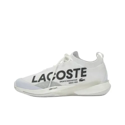 LACOSTE Low Top Tennis Shoes Men's White