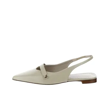 MaxMara Pointed Toe Slingback Flat Shoes Women's