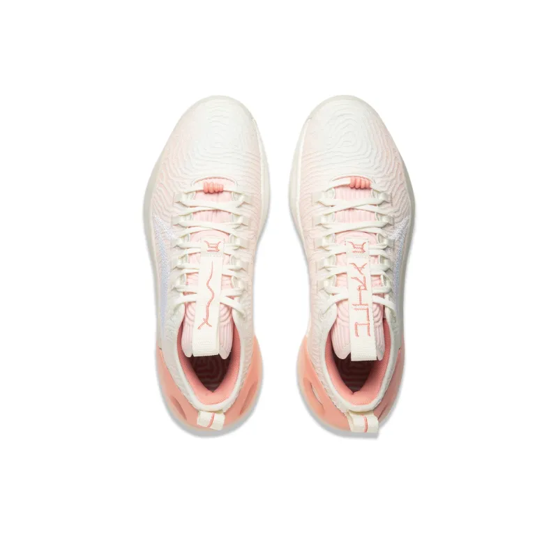 LINING Charming Ultra Low Basketball Shoes Men Low Top White Pink-4