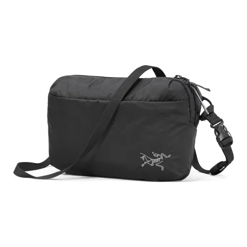 Arcteryx Nylon Shoulder Bag Crossbody Bag Unisex Black