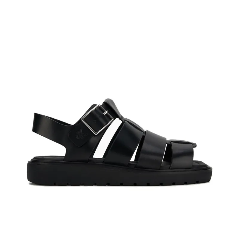 CKJ CALVIN KLEIN JEANS Roman Sandals Women's Black-1