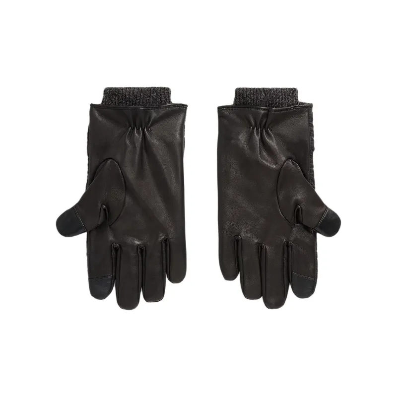 Ralph Lauren Lambskin Gloves Unisex Black-1
