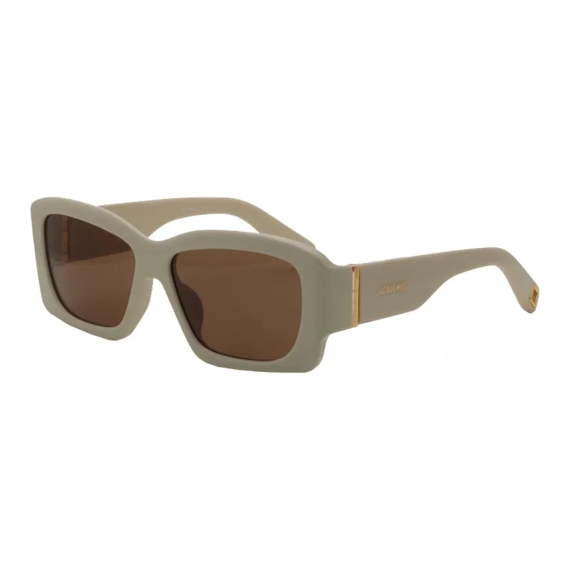 Linda Farrow Acetate Irregular Shape Sunglasses Women's Green-0