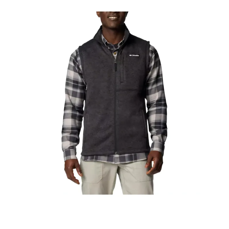 Columbia Weather™ II Vest Men's Black Gray Color-0