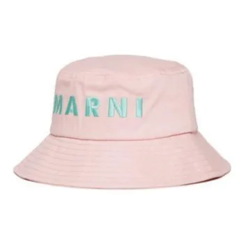 MARNI Logo Embroidered Fisherman Hat