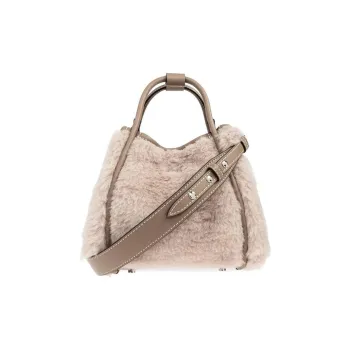 MaxMara Wool One Shoulder Handbag Extra Small Women's Sand
