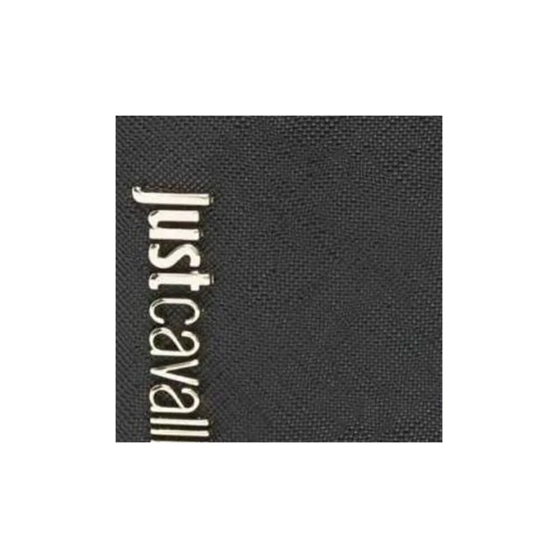 Just Cavalli Synthetic Fiber Card Holder Regular Women's Black-3