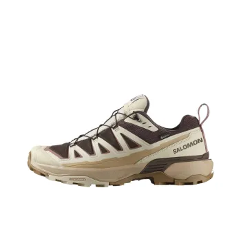 SALOMON X ULTRA 360 Cushioning Low Top Hiking Shoes Men's Beige Brown