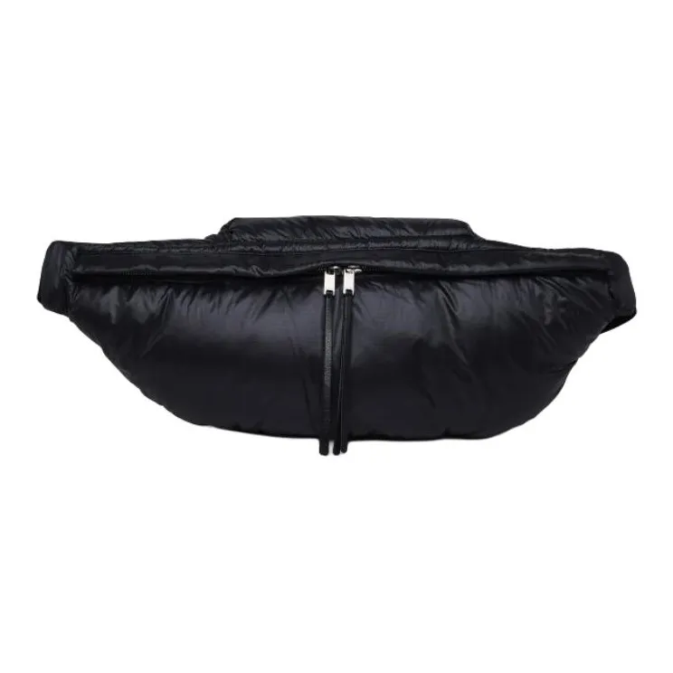 JIL SANDER + Logo Printed Zipped Padded Belt Bag-4