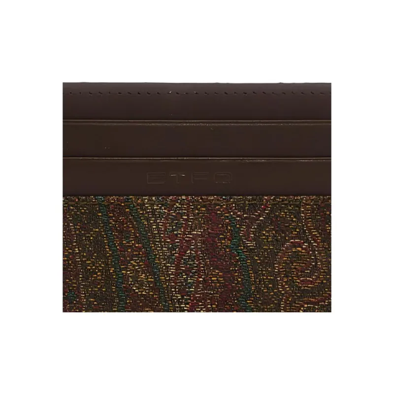 ETRO Pegaso Embroidered Paisley Card Holder-3