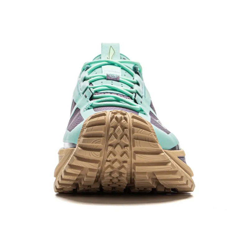LiNing CF Su Xingchuan Low-Top Outdoor Trekking Shoes Unisex Green Purple-5