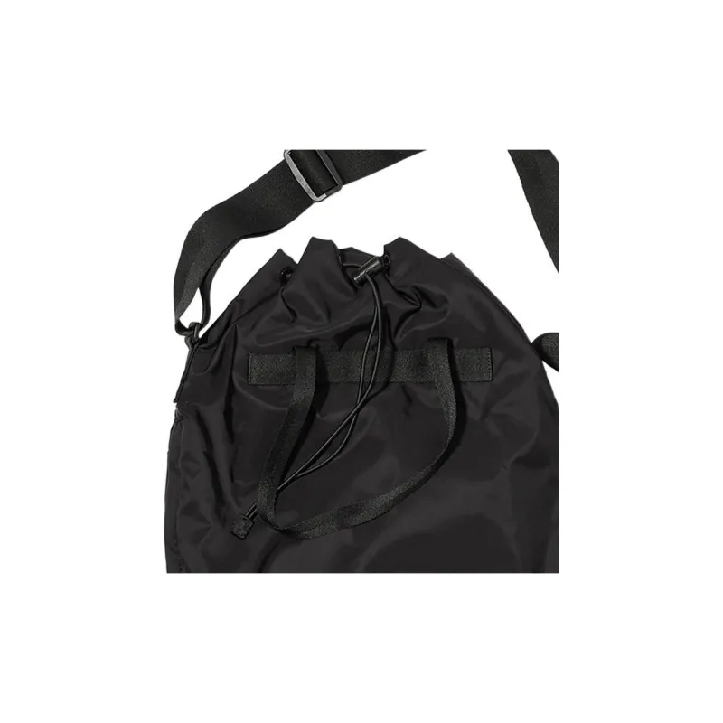 UNIQLO U Collection Polyester Bucket Bag Handbag Shoulder Bag Crossbody Bag Regular Unisex Black-1