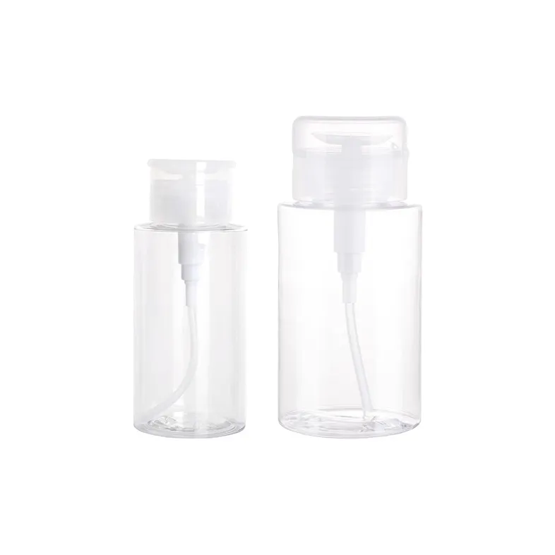 YUELEJI Push Button Travel Portable Cleansing Oil Toner Cosmetics Empty Bottle With Large Capacity-7