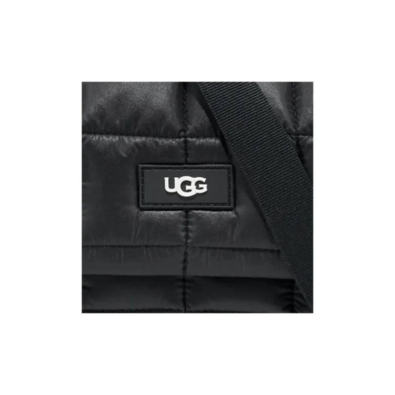 UGG Nylon Shoulder Bag Crossbody Bag Medium Size Women's Black-2