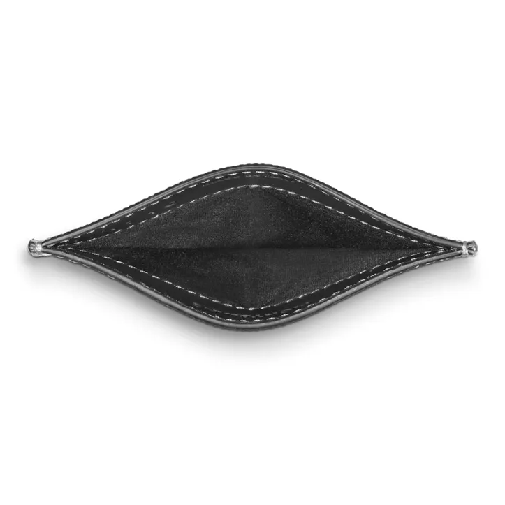 MONTBLANC Fabric Card Holder Men's Dawnlight Silver-3