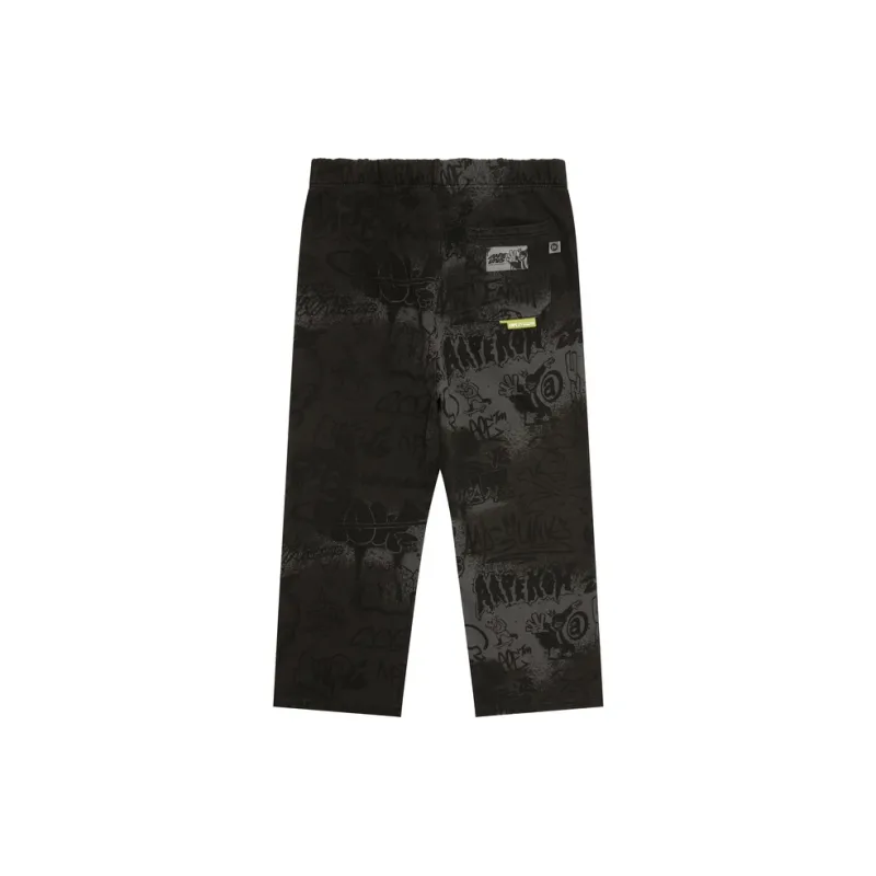 Aape Graffiti print Track Pants-1