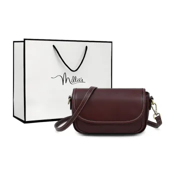 MILLIE'S Cow Leather Shoulder Bag Crossbody Bag Regular Women's Multicolor