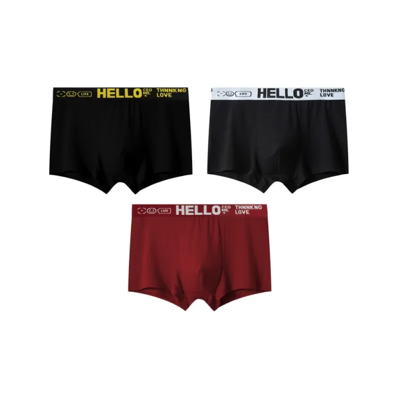 Qiao Ni Tong Underpants Men's 3 Pack-22