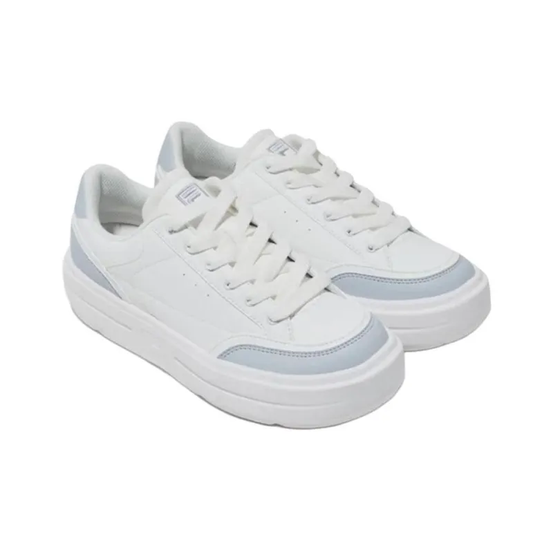 FILA Funky Tennis 1998 Anti Slip Wear Resistant Low Top Tennis Shoes Unisex White Blue-2