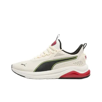 PUMA Amplifier Anti Slip Wear Resistant Low Top Casual Shoes Men's Beige Black