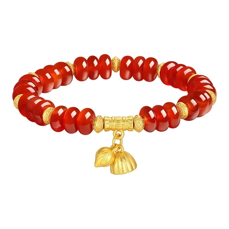 Princess Cui Southern Red Agate Bracelets Unisex-7