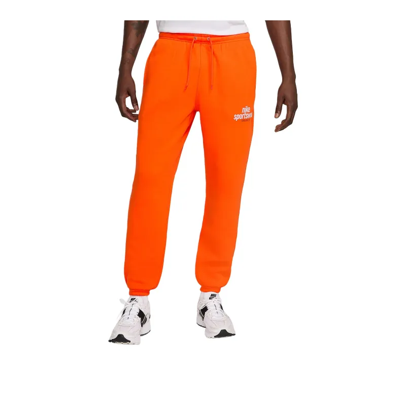 Nike Club Knitted Sports Pants Men's Safety Orange/Photon Pink-0