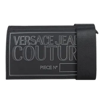 FANSIZHE Jeans Couture Fabric Envelope Bag Crossbody Bag Shoulder Bag Men's Black