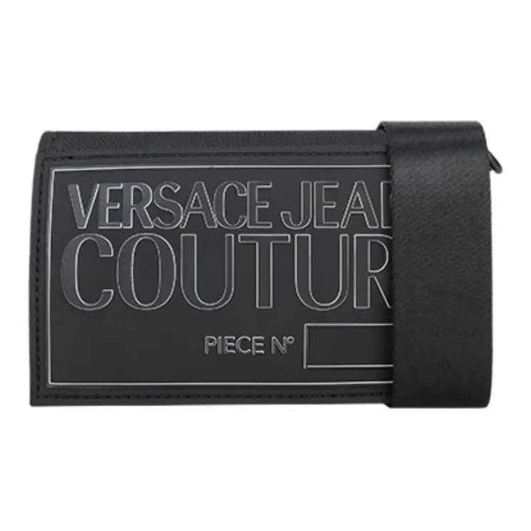 FANSIZHE Jeans Couture Fabric Envelope Bag Crossbody Bag Shoulder Bag Men's Black-0