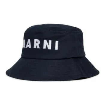 MARNI Logo Embroidered Fisherman Hat