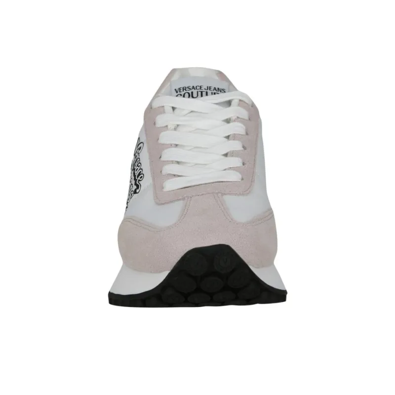 VERSACE JEANS COUTURE Spike Low Top Casual Shoes Women's White-3