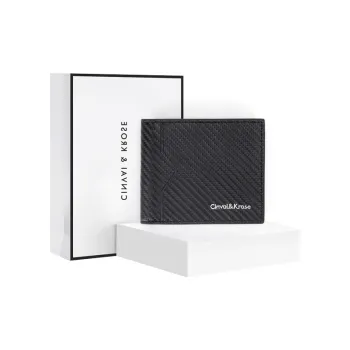 Simvay Clos Synthetic Leather Coin Purse Clutch Document Bag Regular Men's Black
