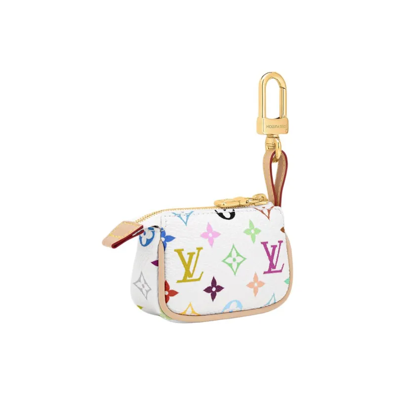 LOUIS VUITTON X Takashi Murakami Micro Pochette Monogram Multicolor White Multicolored-1