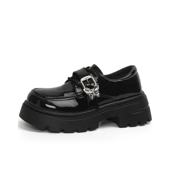 EEueeczs Casual Single Shoes Women's Black