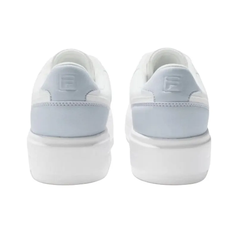 FILA Funky Tennis 1998 Anti Slip Wear Resistant Low Top Tennis Shoes Unisex White Blue-3