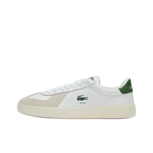 LACOSTE Low Top Skateboard Shoes Women's Ecru