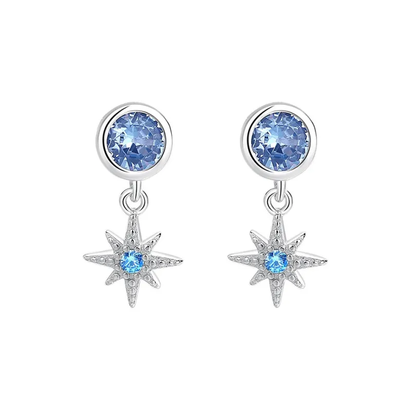 MONI JEWELLERY S925 Silver Stud Earrings Women's-0