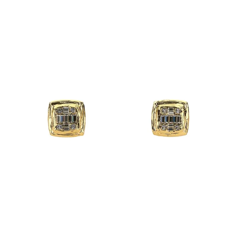 AMINA MUADDI Jeanne Embellished Earrings-0