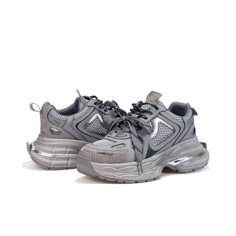 Joy&Mario Height Increasing Low-Top Chunky Sneakers Women's-3