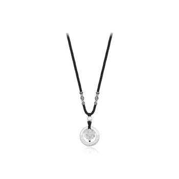CHINA GOLD 999 Fine Silver Necklaces Women's