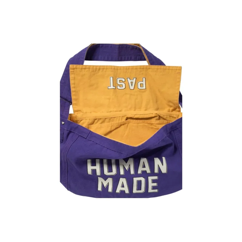 HUMAN MADE Logo print Shoulder Bag-3
