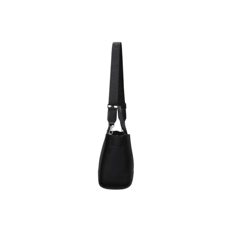 DESCENTE Nylon Tote Bag, Shopping Bag, Shoulder Bag, Crossbody Bag, Handbag Mini Women's Black-2