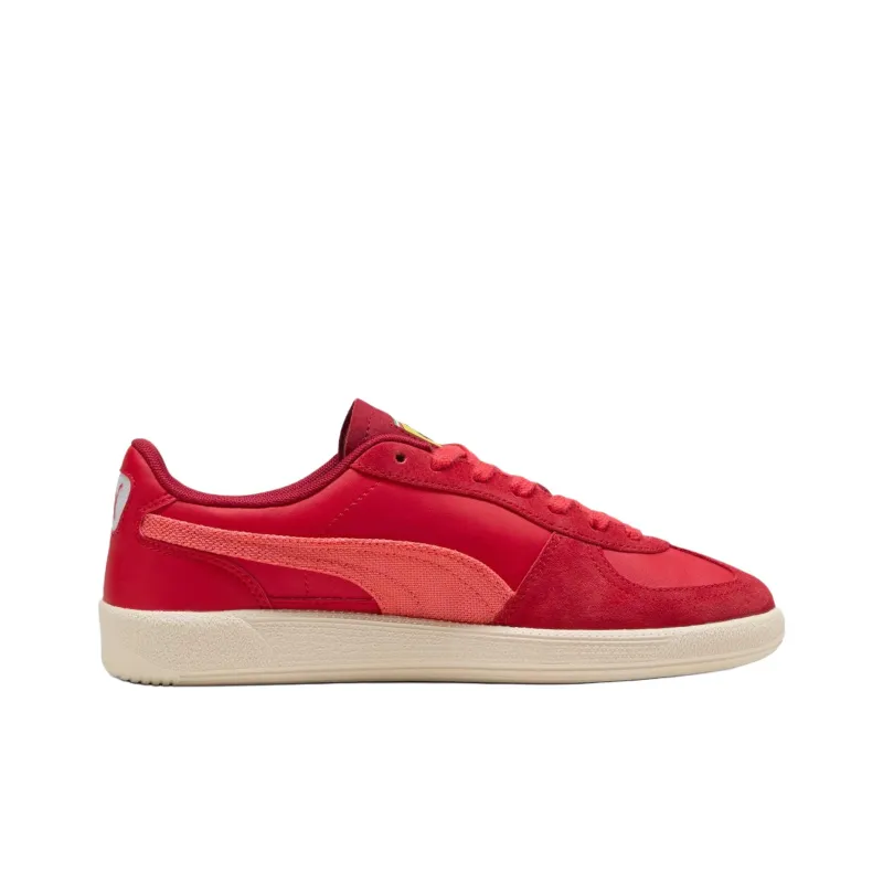 SCUDERIA FERRARI x PUMA Palermo Anti Slip Wear Resistant Low Top Skateboard Shoes Unisex Red-1