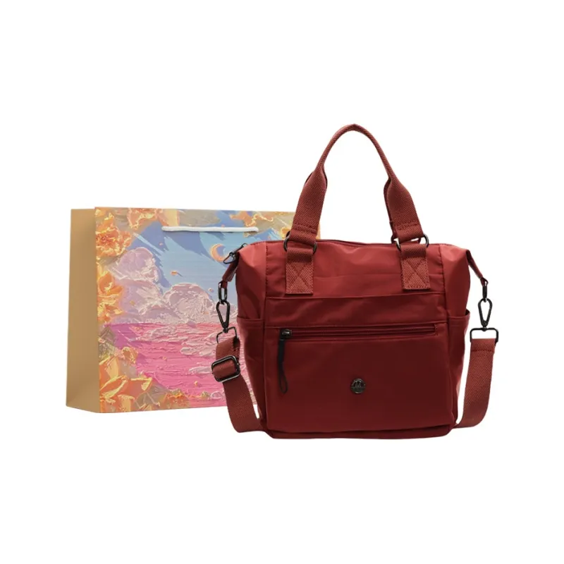 BRINCH Oxford One Shoulder Handbags Regular Women's Ecru/Khaki/Red/Black/Coffee-8