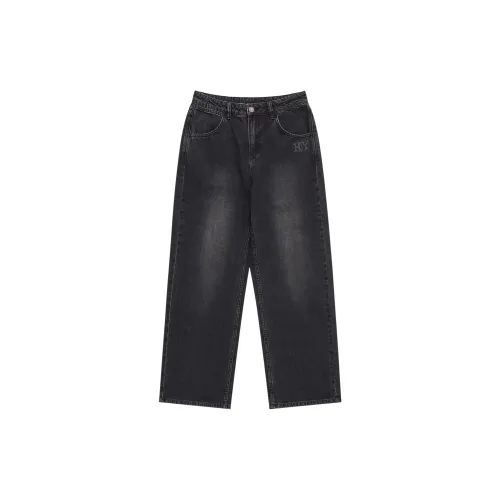 MLB New York Yankees Basic Collection SS25 Jeans Women's Black